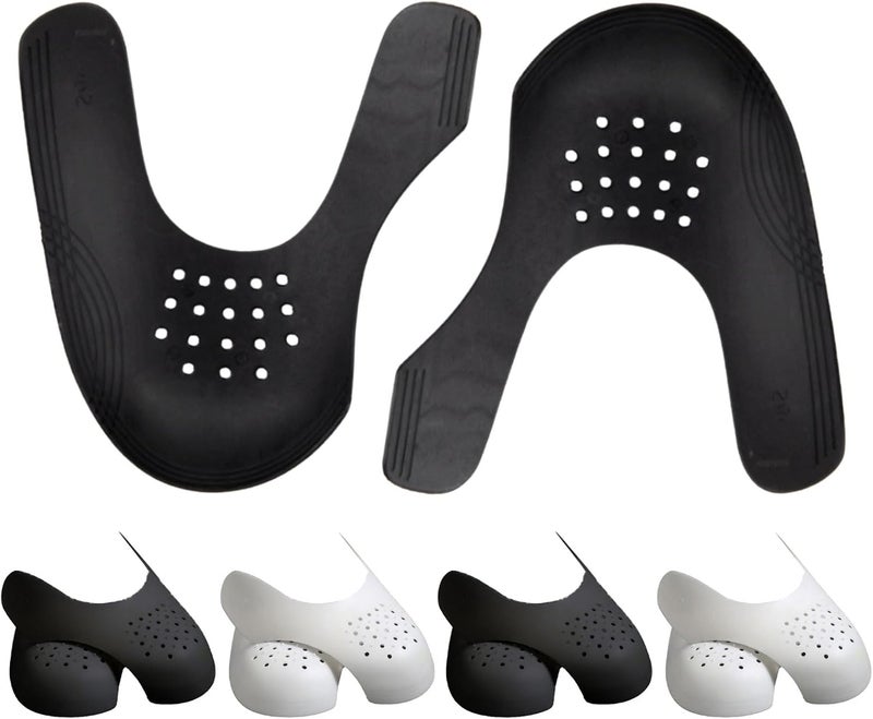 apvok Thinner Crease Protectors for Shoe Sneakers Shoe Crease Preventer for Af1s,Dunk,Anti,Jordan 1,Nike Dunk Lowsneaker,Toe Crease Guards No Crease Shoe Inserts (Medium -Size 5-8.5) - Image 1
